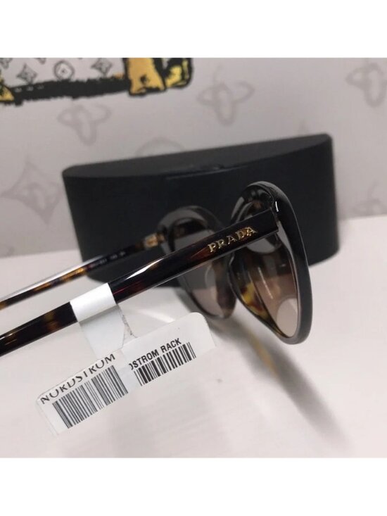 New Authentic Prada SPR 02V-F 2AU-6S1 Women’s Sunglasses – Tortoise main image 10
